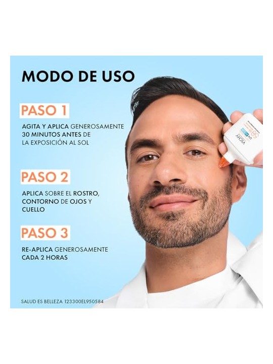 Vichy CAPITAL SOLEIL UV AQUA fluido idratante colorato SPF50 n.Media 50ml unisex