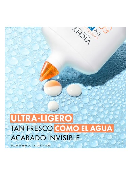 Vichy CAPITAL SOLEIL UV AQUA fluido idratante colorato SPF50 n.Media 50ml unisex