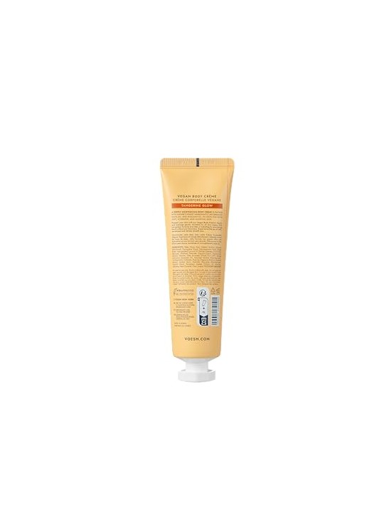 Voesh Crema corpo vegana per corpo e mani, gusto mandarino, 88ml