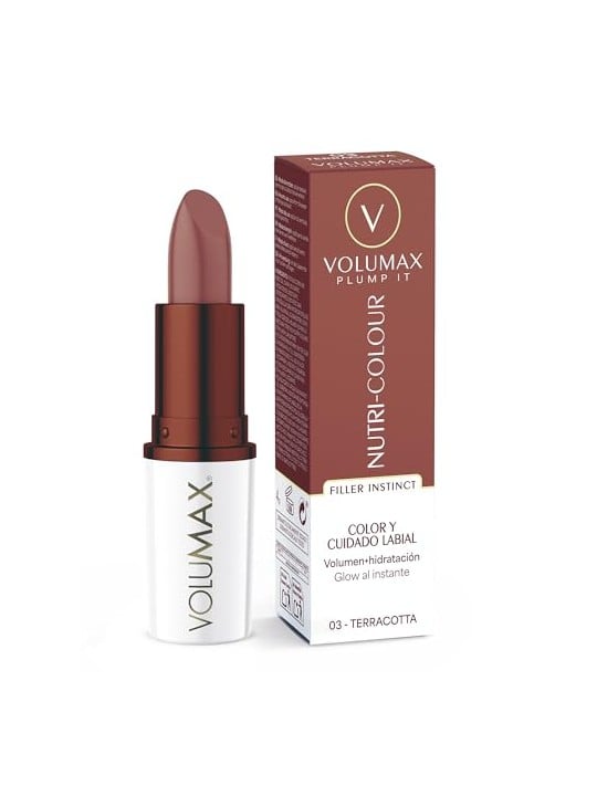 Volumax Trattamento labbra antietà PLUMP IT NUTRI-COLOUR n.03-Terracotta 4gr unisex