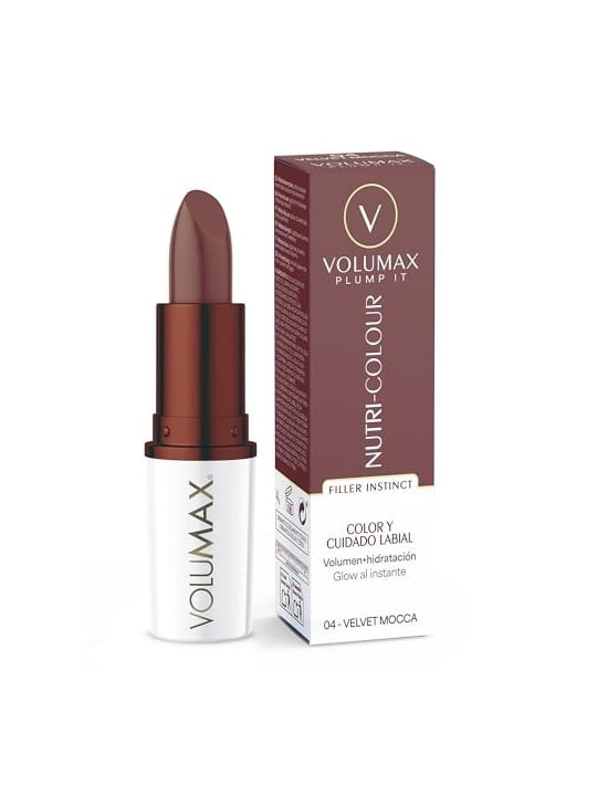 Volumax Trattamento labbra antietà PLUMP IT NUTRI-COLOUR n.04-Velvet Mocca 4gr unisex