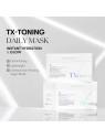 VT Cosmetics Maschera in tessuto illuminante Tx-Toning Daily Mask, 30 pezzi donna