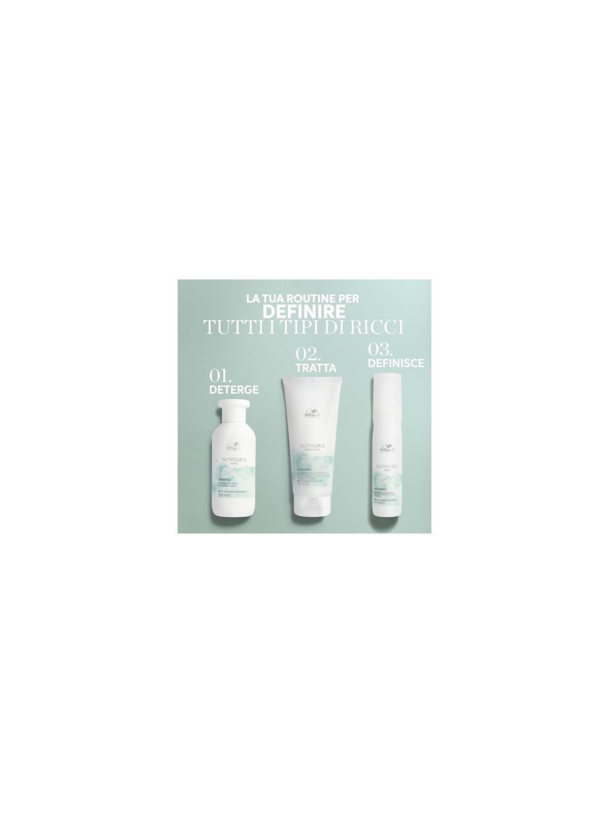 Wella Professional Nutricurls Waves & Curls Conditioner 1000ml