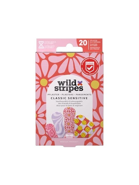 Wild Stripes Cerotti Classici Delicati Pastello Divertente Cerotti 20 pezzi bambino