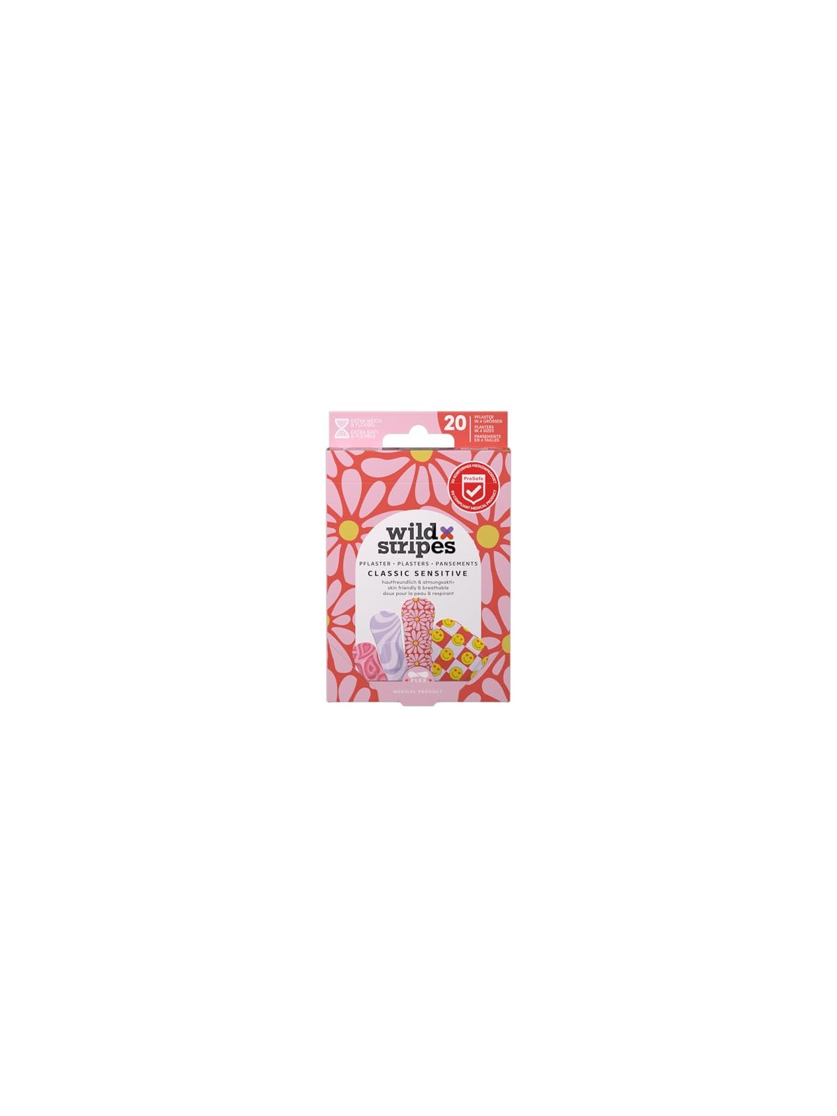 Wild Stripes Cerotti Classici Delicati Pastello Divertente Cerotti 20 pezzi bambino