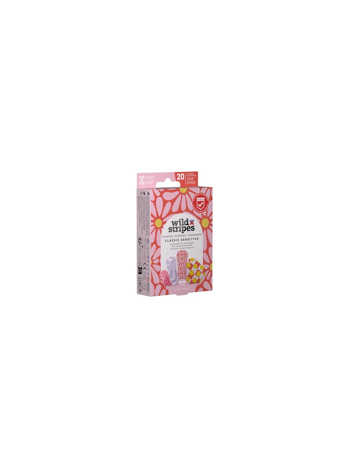 Wild Stripes Cerotti Classici Delicati Pastello Divertente Cerotti 20 pezzi bambino