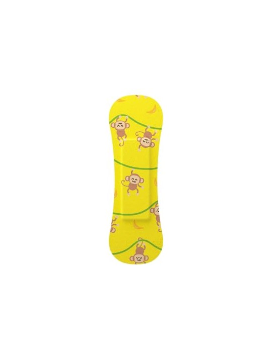 Wild Stripes Cerotti per pelli sensibili a tema giungla per bambini, 20 pezzi bambino