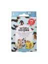 Wild Stripes Toppe divertenti per bambini con animali, 20 pezzi bambino
