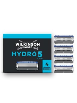 Wilkinson Rasoio elettrico Sword Hydro 5 + inserti 4 pezzi