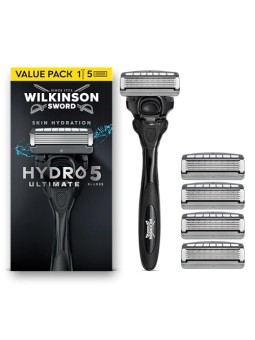 Wilkinson Rasoio elettrico Sword Hydro 5 Ultimate + inserti 5 pezzi