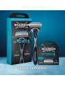 Wilkinson Sword Testine di ricambio Hydro 5 per idratazione della pelle, 16 pezzi uomo