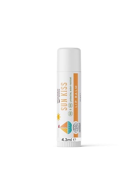 WoodenSpoon Balsamo labbra con protezione solare SPF 45 - 4,3 ml bambino