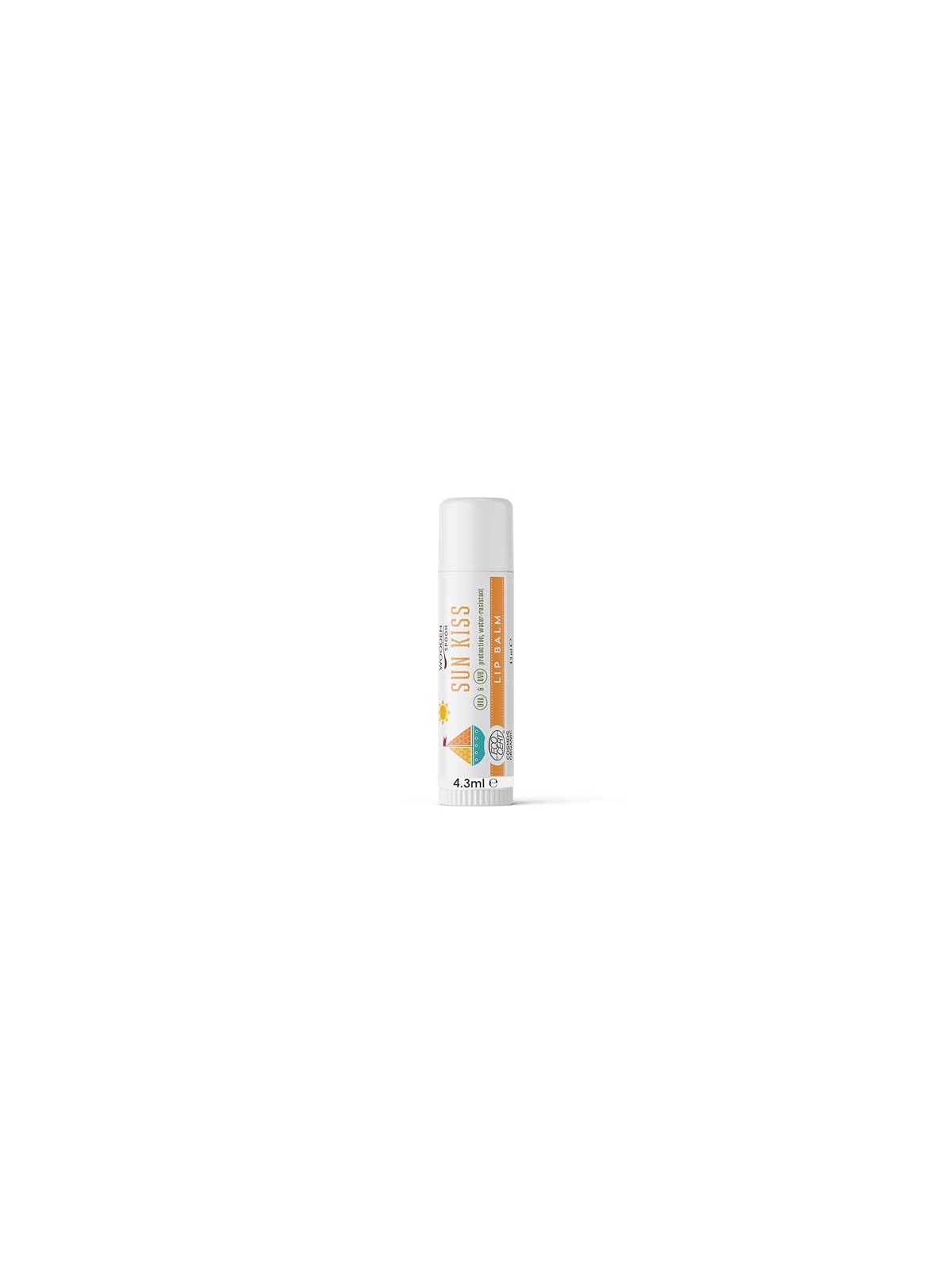 WoodenSpoon Balsamo labbra con protezione solare SPF 45 - 4,3 ml bambino