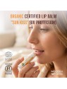 WoodenSpoon Balsamo labbra con protezione solare SPF 45 - 4,3 ml bambino