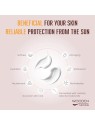 WoodenSpoon Crema solare per il viso a basso indice comedogenico SPF 35 - 100 ml unisex