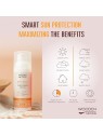 WoodenSpoon Crema solare per il viso a basso indice comedogenico SPF 50 - 50 ml unisex
