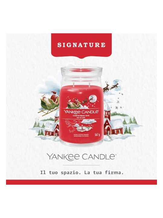Yankee Candle Candela caratteristica della vigilia di Natale unisex 5670g