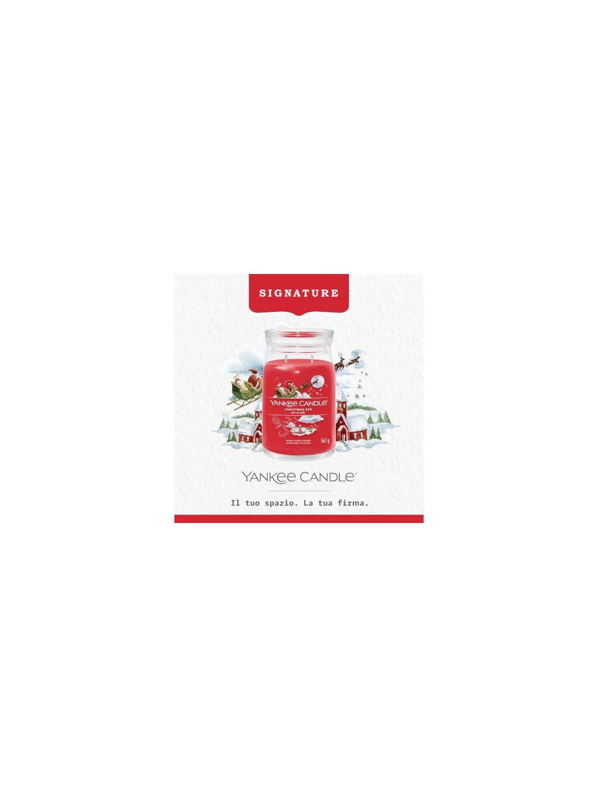 Yankee Candle Candela caratteristica della vigilia di Natale unisex 5670g