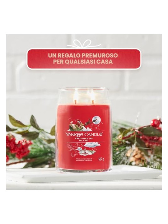 Yankee Candle Candela caratteristica della vigilia di Natale unisex 5670g