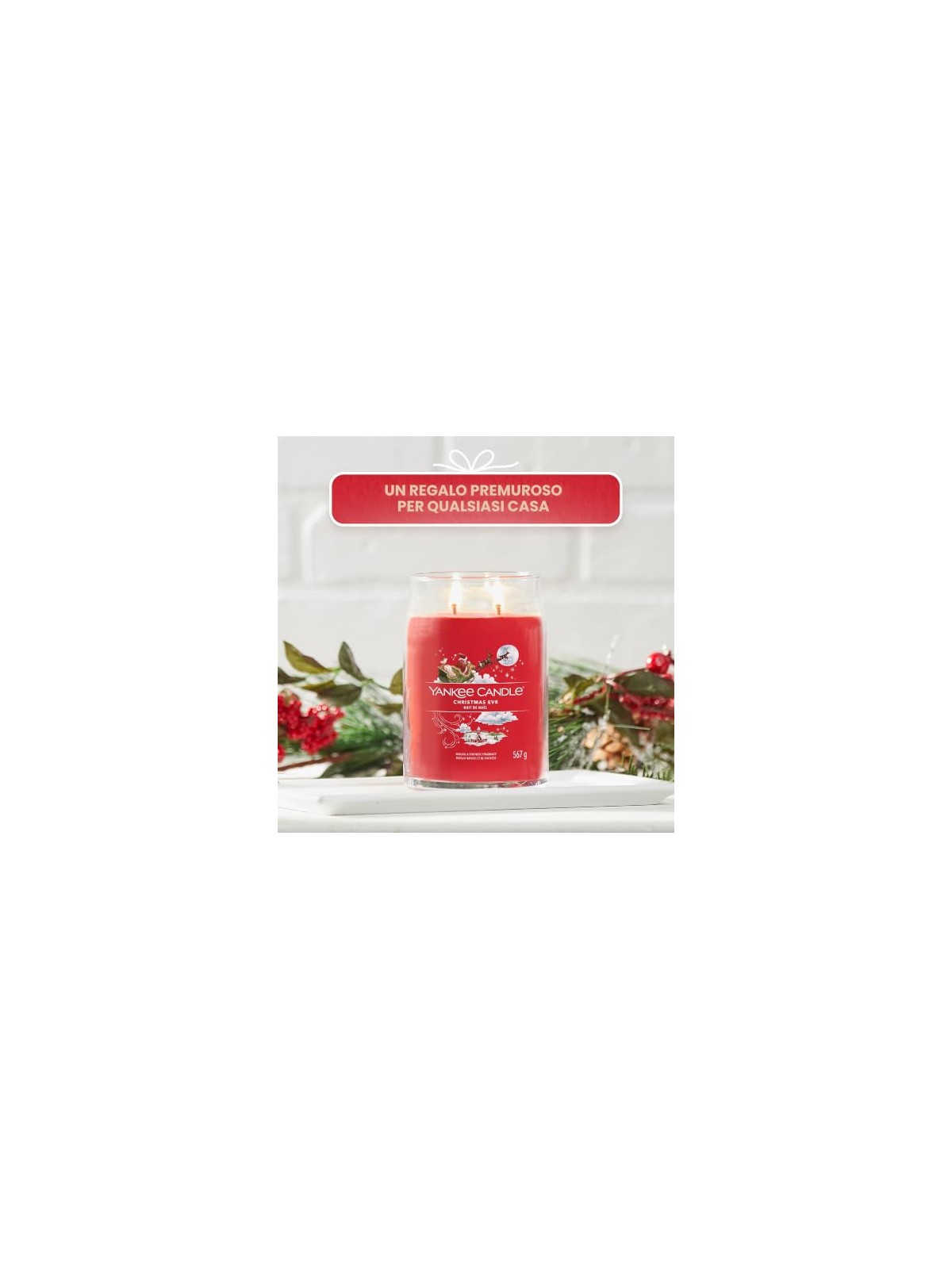 Yankee Candle Candela caratteristica della vigilia di Natale unisex 5670g