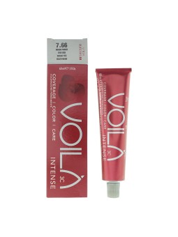 Intercosmo Voila 3C Intense tinta per capelli permanente 7.66 Fire Red 60ml