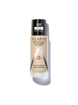 Almay Skin Perfecting Comfort opaco fondotinta liquido 110 Neutral Buff SPF 15 30ml