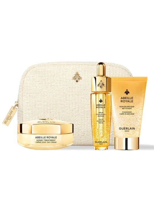 Set Guerlain: Abeille Royale miele Anti-età giorno crema per viso 50ml + Abeille Royale ripristino del volume olio per viso e co
