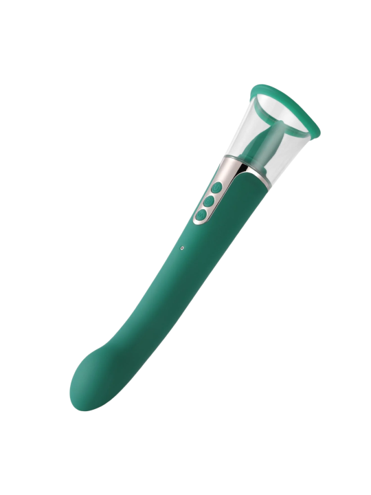 Honey Play Box Succion Clit Suckers G Spot Vibrator & Clit Licking Tongue 3-In-1 9 Vibrating + 9 Licking + 3 Sucking Modes ricar