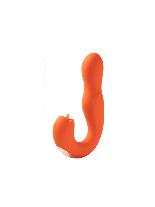 Honey Play Box Joi Pro Vibrator & Clit Licker 2-In-1 360° Rotating Head & Clit Stimulator 7 Vibration Modes & 7 Rotation Modes R