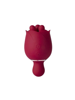 Honey Play Box Rosewyn Vibrator & Pinpoint Stimulator 2-In-1 9 Rotating Modes & Finger Pinching Stimulation rosa ricaricabile US