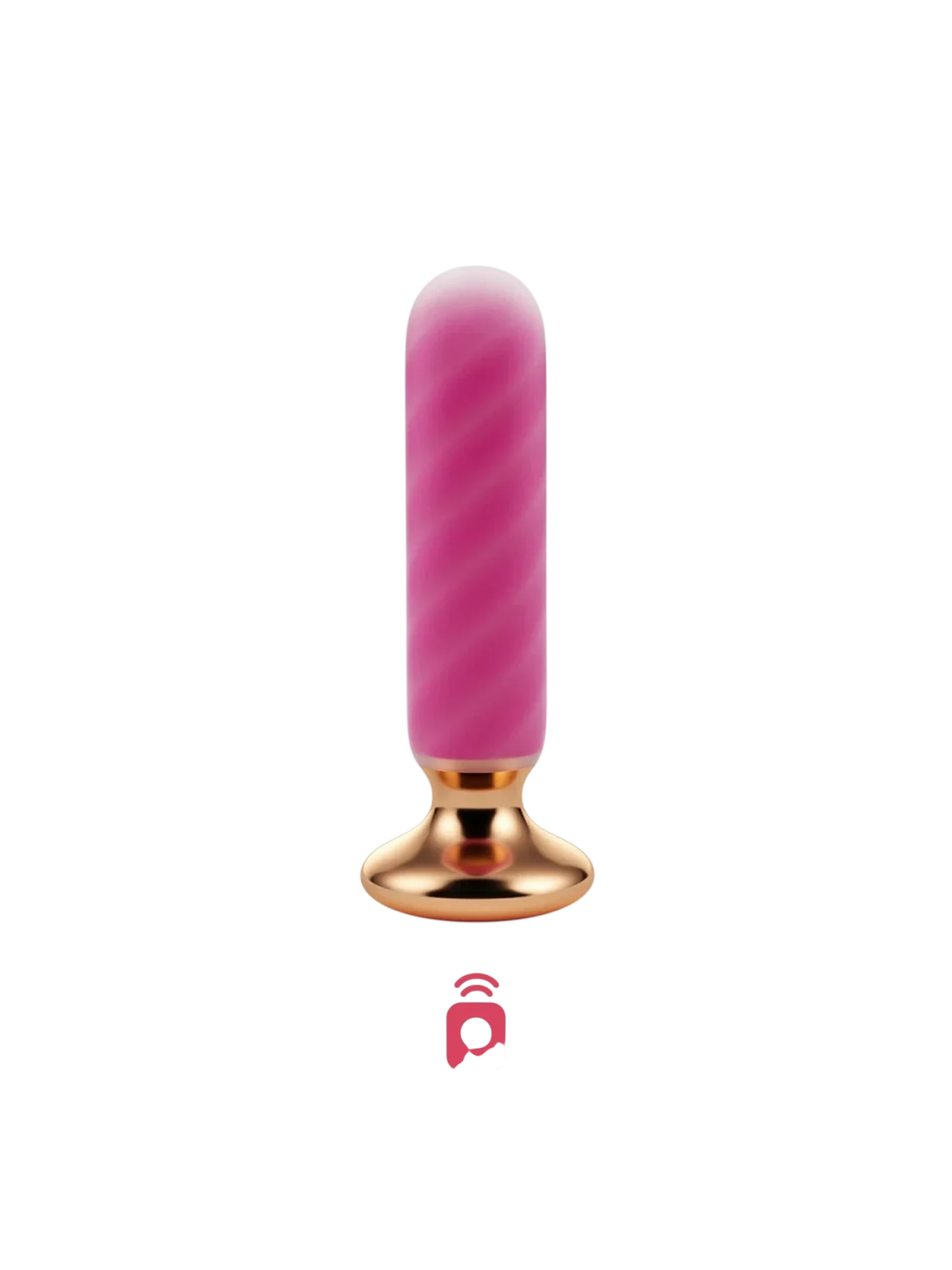 Honey Play Box Rose Twister Vibrating Anal Plugs 10 modalità di vibrazione Hands-Free Remote Curved ricaricabile USB ABS+Medical