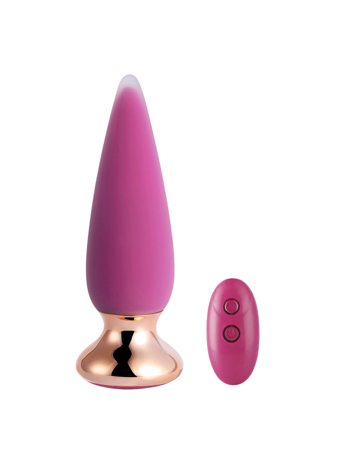 Honey Play Box Doro Plus Vibrating Anal Plugs 10 modalità di vibrazione Remote Control Curved ricaricabile USB ABS+Medical Silic