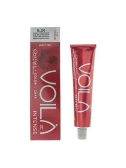 Intercosmo Voila 3C Intense tinta per capelli permanente 6.24 Dark Iridescent Copper Blonde 60ml