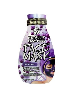 W7 Metallic Easy-Peel Retinol maschera peel-off viso 10 g