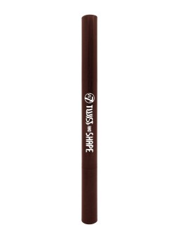 W7 Twist And Shape matita crema per sopracciglia marrone scuro 0.25 g
