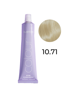 Subrina Professional colore demi permanente tinta per capelli demi-permanente 10/71 Stone Lightest Blonde 60ml