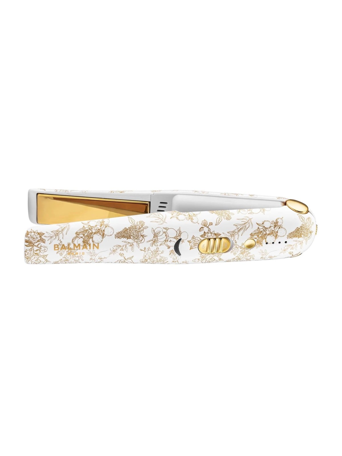 Balmain Professionnel Limited Edition piastra per capelli a vapore elettrica White Gold
