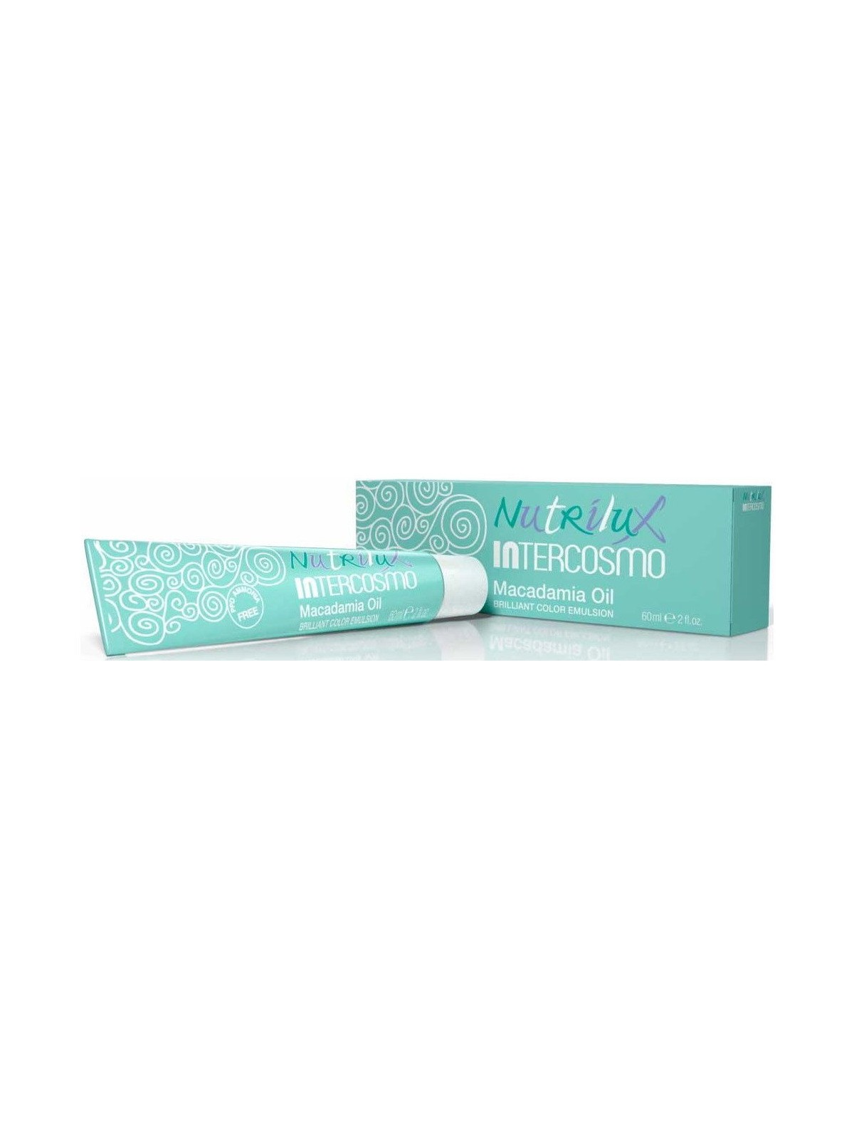 Intercosmo Nutrilux tinta per capelli permanente 5.13 Light Brown Golden Ash 60ml