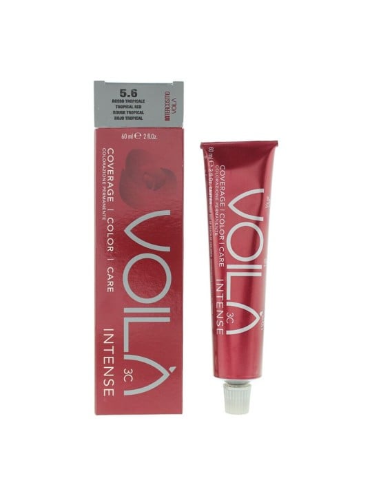 Intercosmo Voila 3C Intense tinta per capelli permanente 5.6 Tropical Red 60ml
