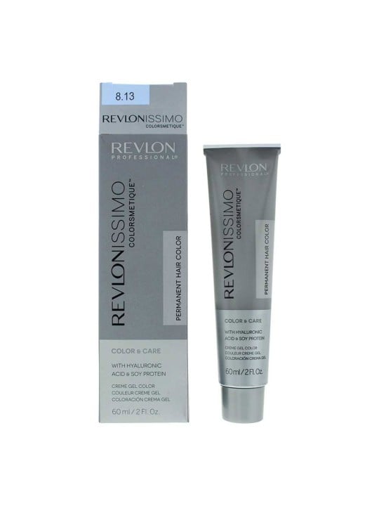 Revlon Revlonissimo Colorsmetique tinta per capelli permanente 8.13 Light Frosty Beige Blonde 60ml