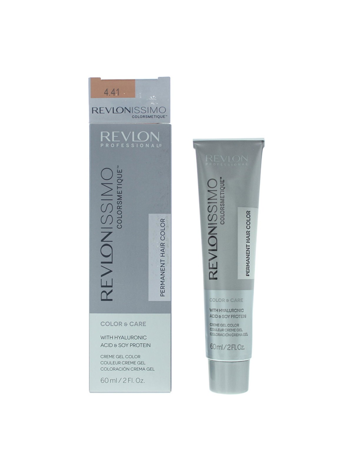 Revlon Revlonissimo Colorsmetique tinta per capelli permanente 4.41 Deep Chestnut Medium Brown 60ml