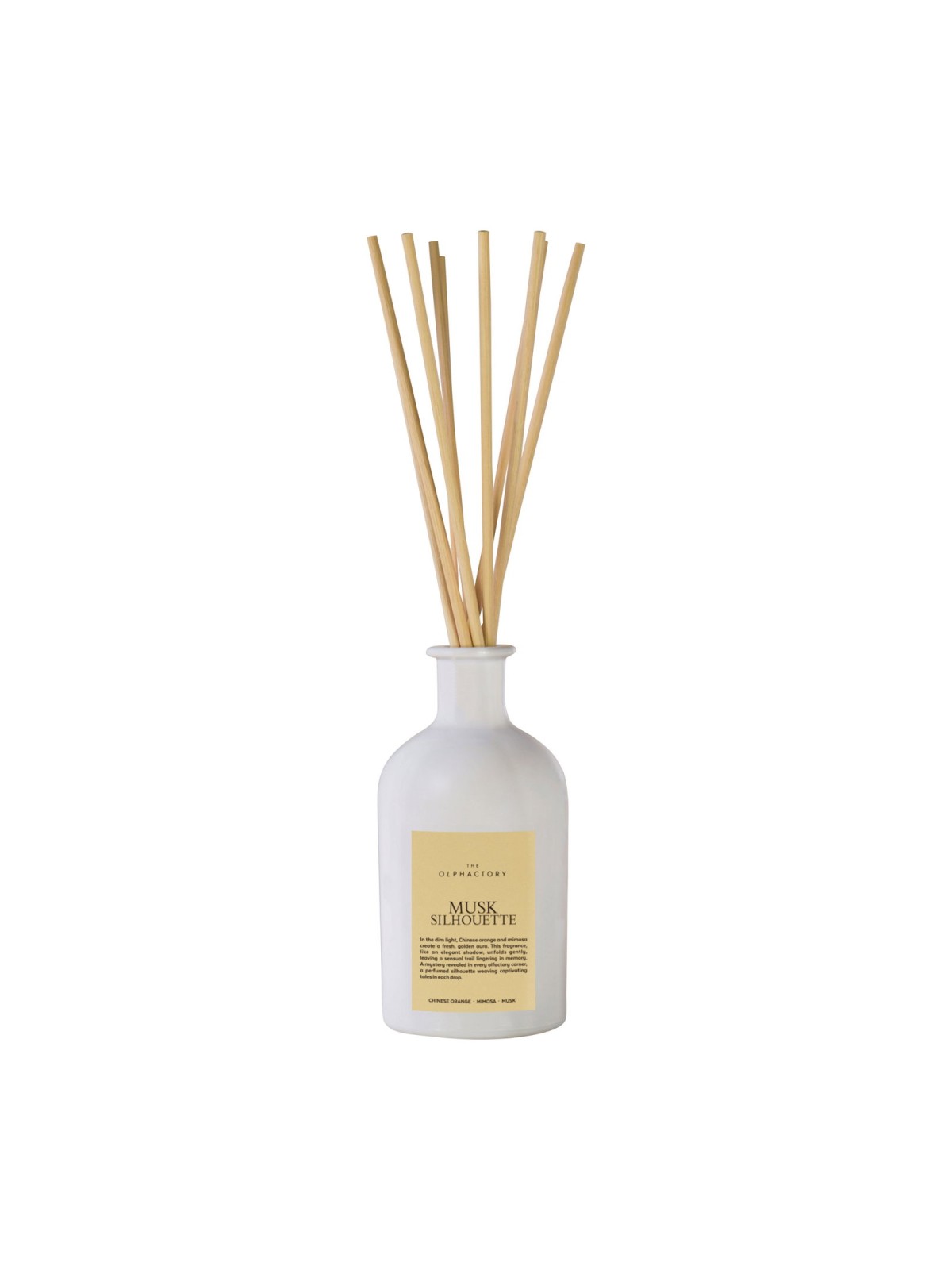 The Olphactory Musk Silhouette bastoncini profumati muschio diffusore di aromi 250ml