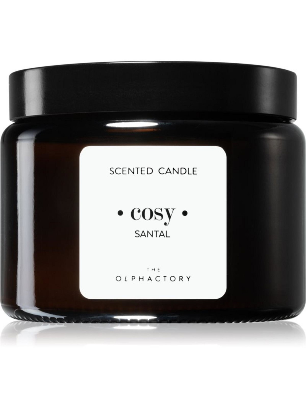 The Olphactory sandalwood accogliente Santal candela profumata 360 g