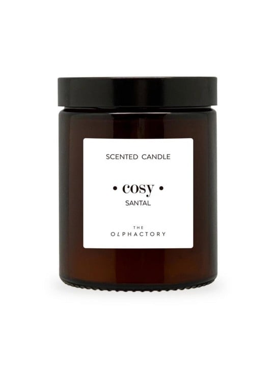 The Olphactory sandalwood accogliente Santal candela profumata 135 g
