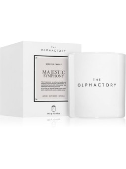 The Olphactory Majestic Symphony Leather candela profumata 310 g
