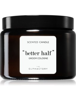 The Olphactory cologne better half groom Basil candela profumata 360 g