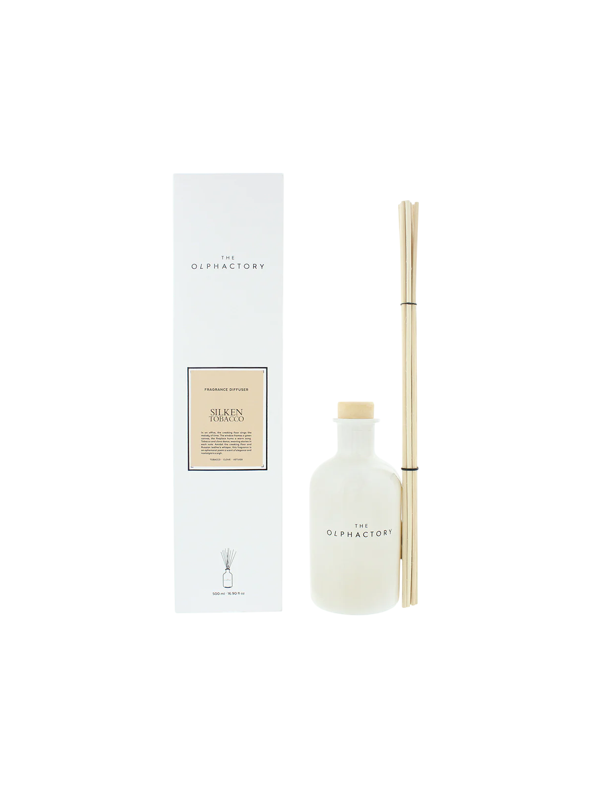 The Olphactory Silken Tobacco bastoncini profumati diffusore di aromi 500ml