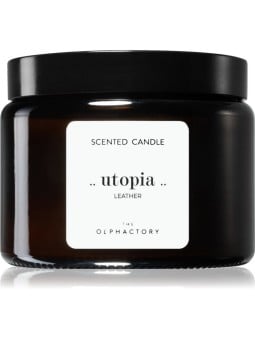 The Olphactory pelle utopica Leather candela profumata 360 g