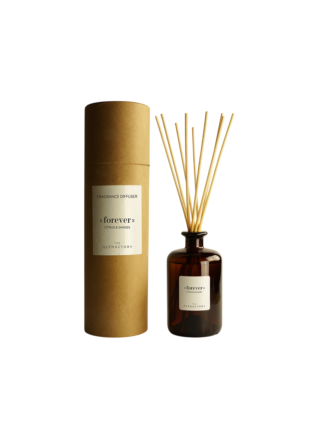 The Olphactory Forever Citrus & Shades bastoncini profumati Grapefruit diffusore di aromi 500ml
