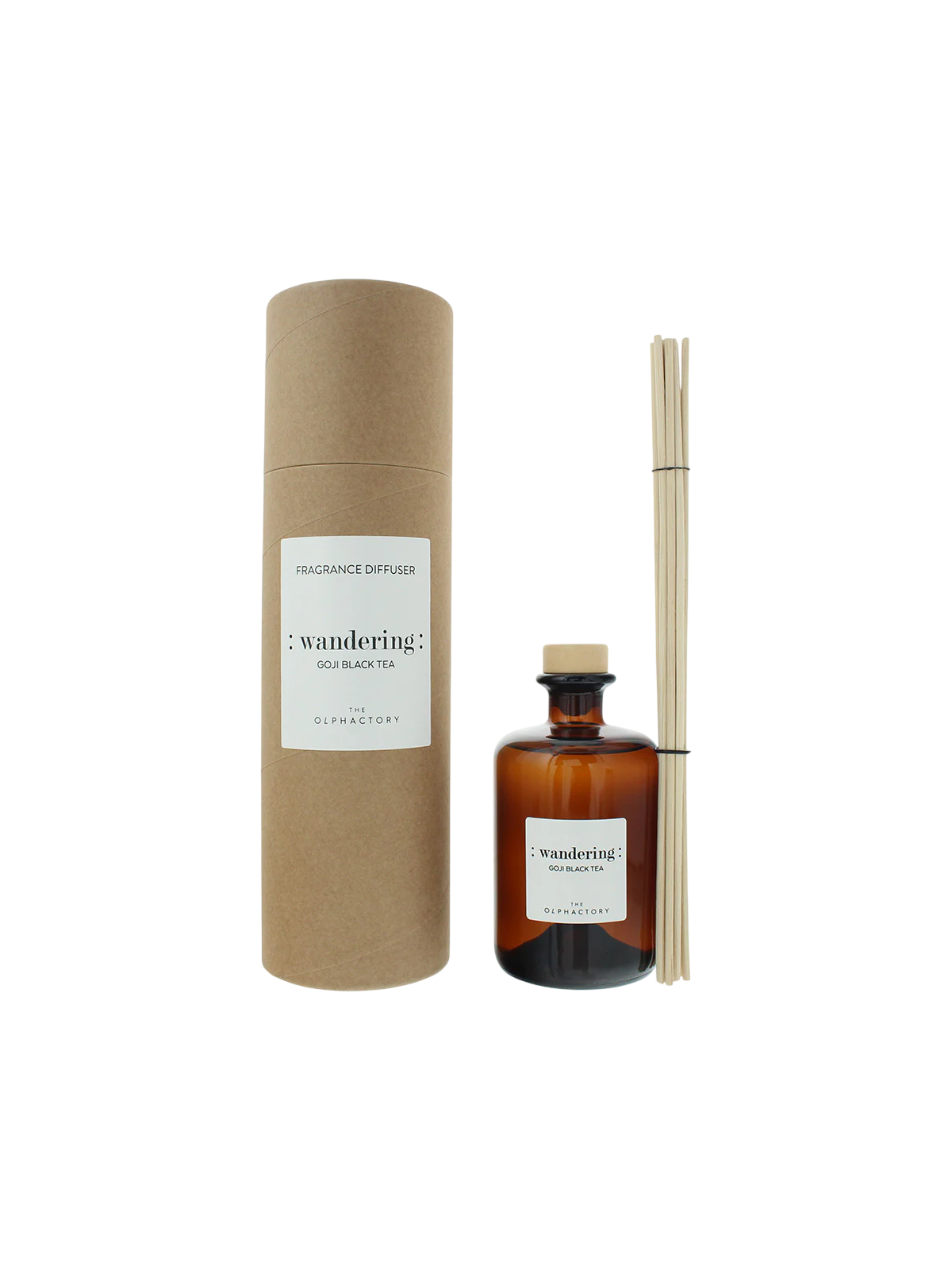 The Olphactory tè nero goji errante bastoncini profumati diffusore di aromi 500ml